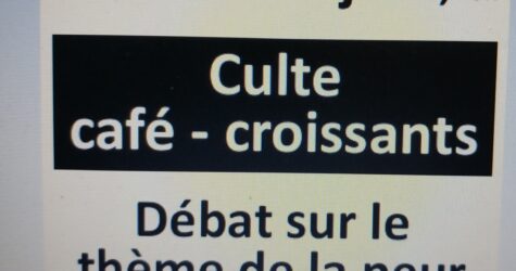 culte dimanche 15 juin café croissants au temple de alboussiere
